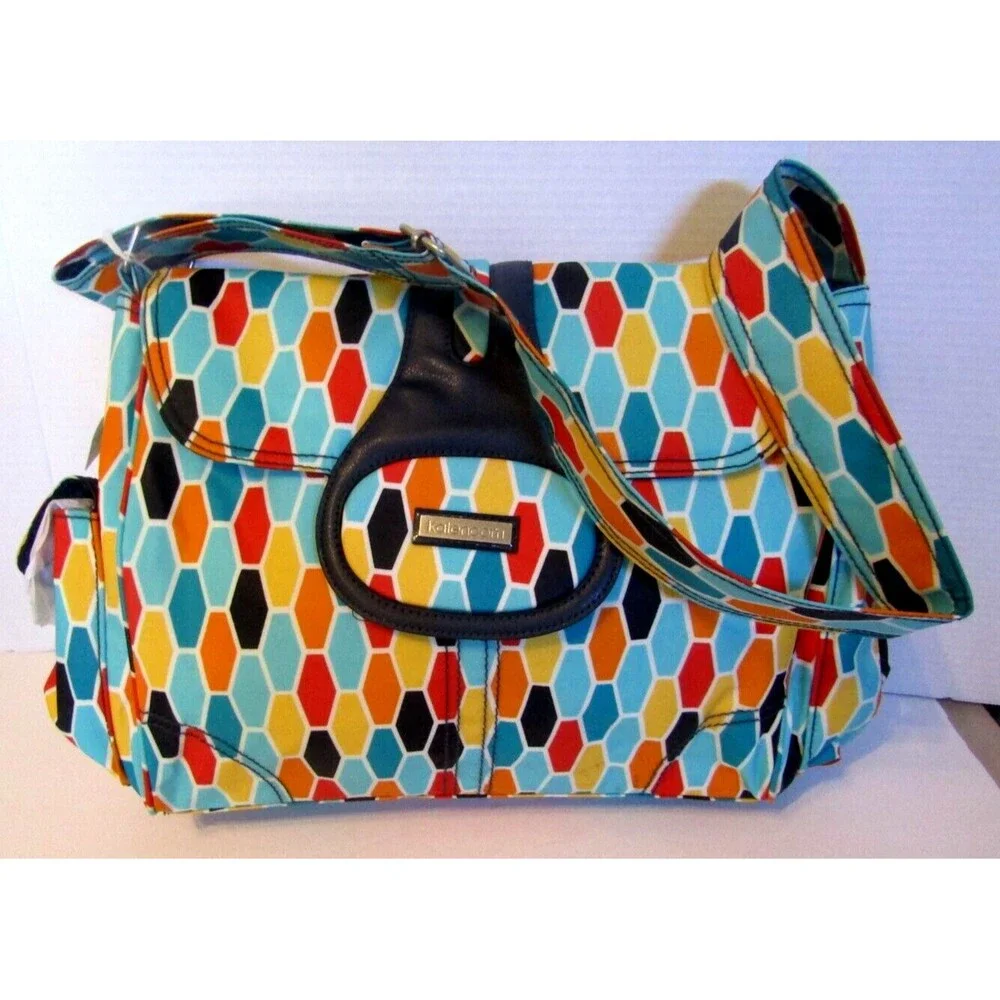 Kalencom New Orleans Diaper Bag with Accessories Retro Large NWT Weekender